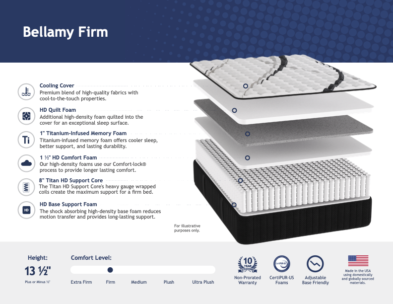 Bellamy Firm Mattress