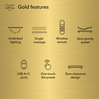 Serta Baselogic Gold Adjustable Base